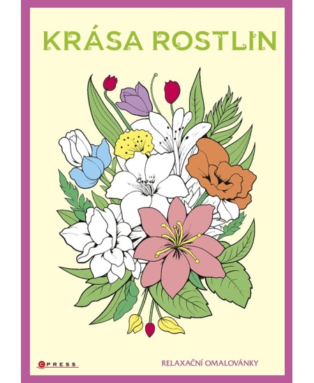 Krása rostlin - relaxační omalovánky
