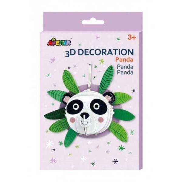 Avenir 3D dekorace na zeď - Panda JRK Kladno