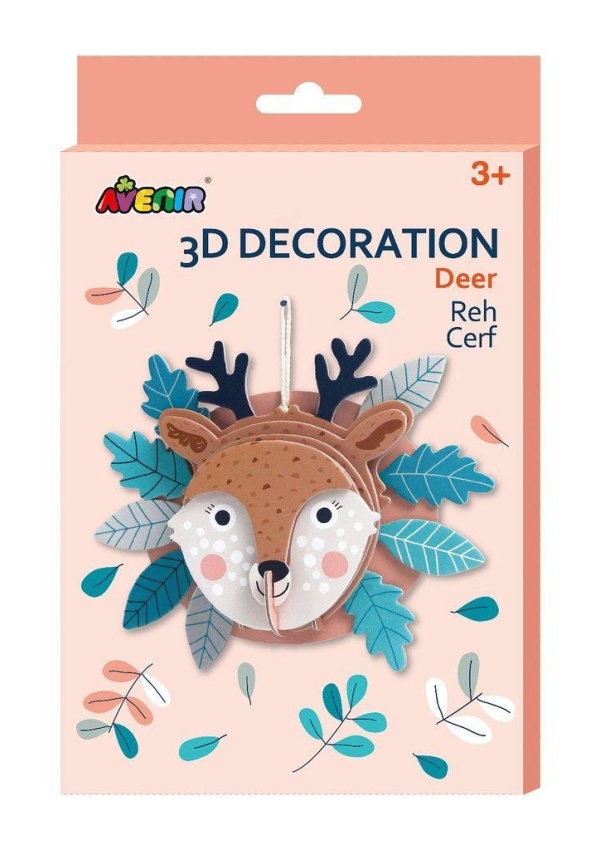 Avenir 3D dekorace na zeď - Jelen