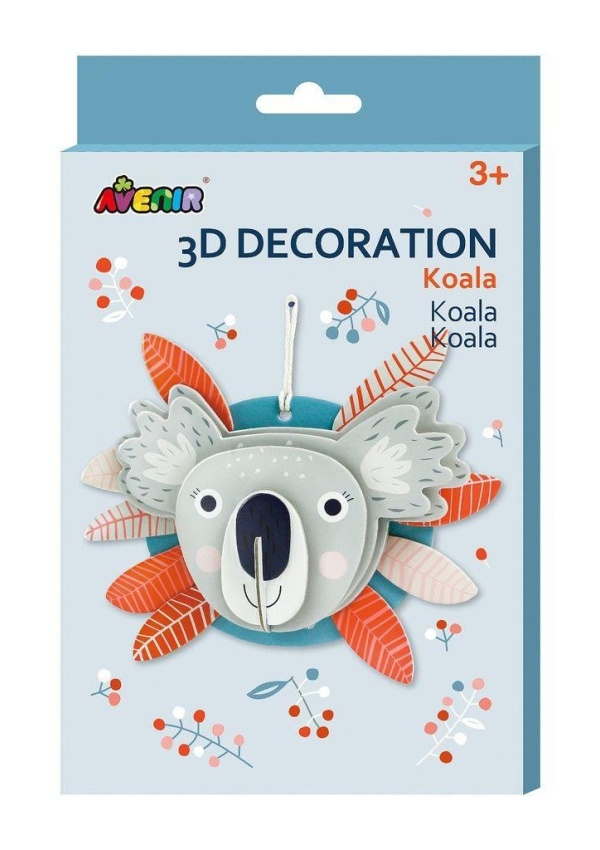 Avenir 3D dekorace na zeď - Koala JRK Kladno