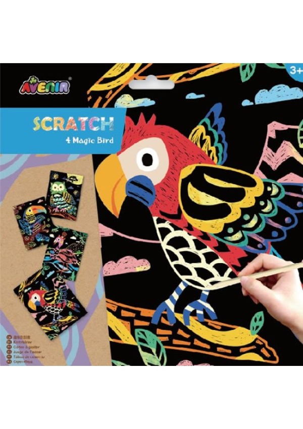 Avenir Škrabací obrázky - Ptáci