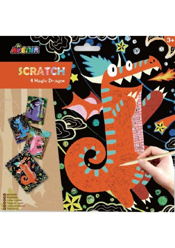 Avenir Škrabací obrázky - Draci