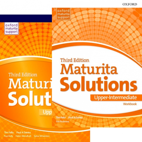 Maturita Solutions 3rd Edition Upper-Intermediate Student´s Book + Workbook CZ balíček Oxford University Press
