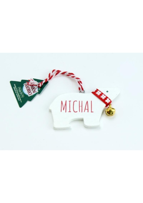 Vánoční dekorace lední medvěd MICHAL Euromedia Group, a.s.
