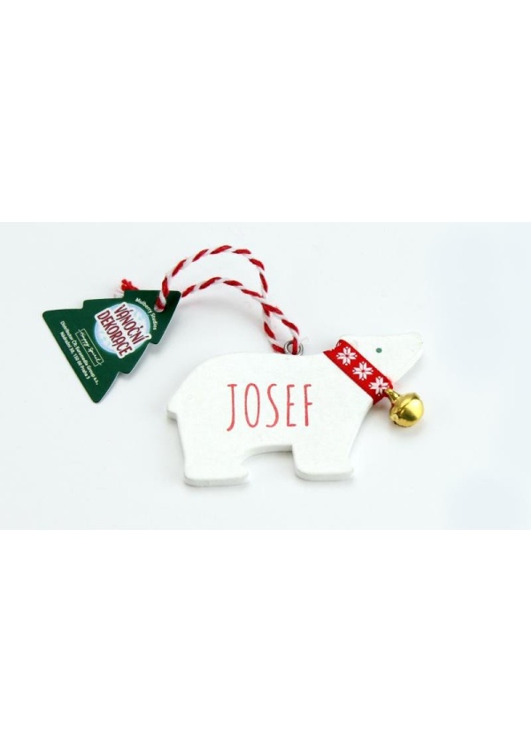 Vánoční dekorace lední medvěd JOSEF Euromedia Group, a.s.