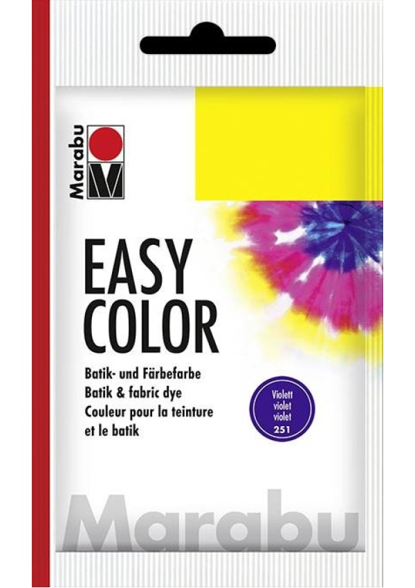 Marabu Easy Color batikovací barva - fialová 25 g Pražská obchodní společnost, spol. s r.o.