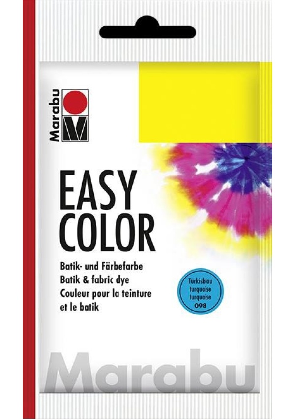 Marabu Easy Color batikovací barva - tyrkysová 25 g Pražská obchodní společnost, spol. s r.o.