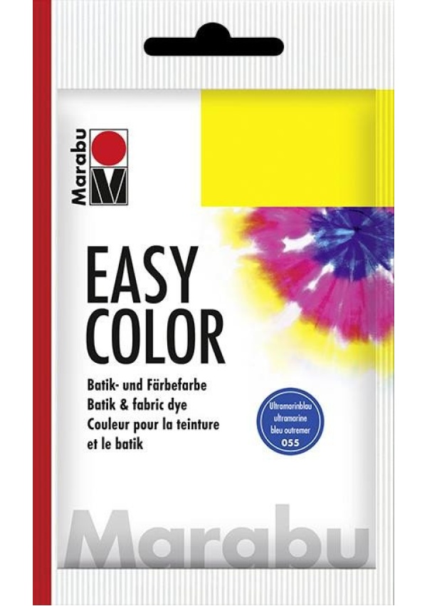 Marabu Easy Color batikovací barva - ultramarine 25 g Pražská obchodní společnost, spol. s r.o.