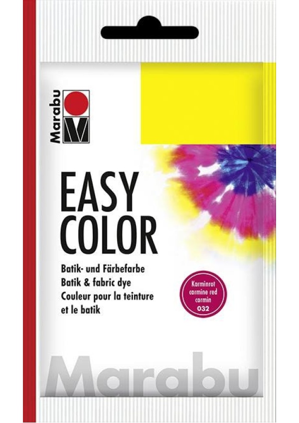 Marabu Easy Color batikovací barva - karmínová 25 g Pražská obchodní společnost, spol. s r.o.