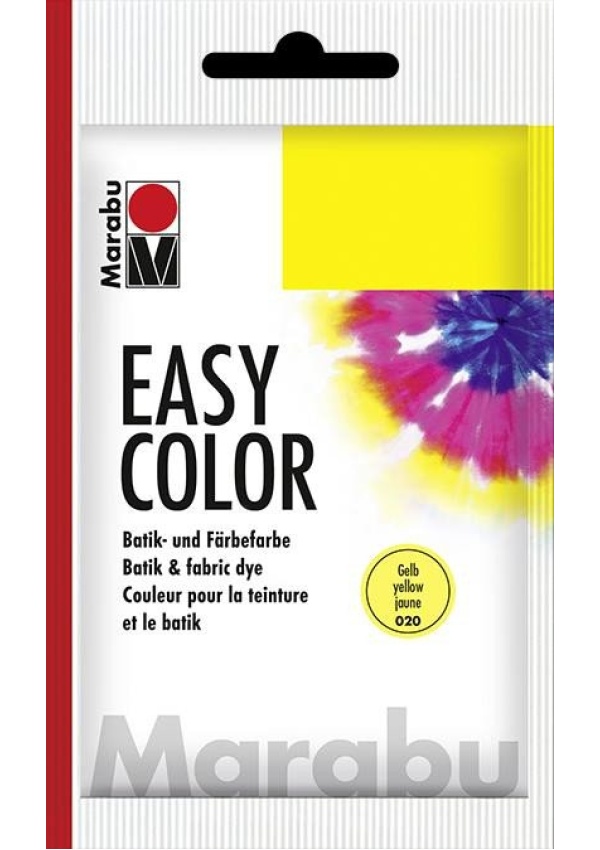 Marabu Easy Color batikovací barva - žlutá 25 g Pražská obchodní společnost, spol. s r.o.