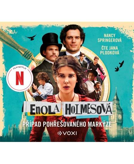 Enola Holmesová - Případ pohřešovaného markýze (audiokniha) Voxi