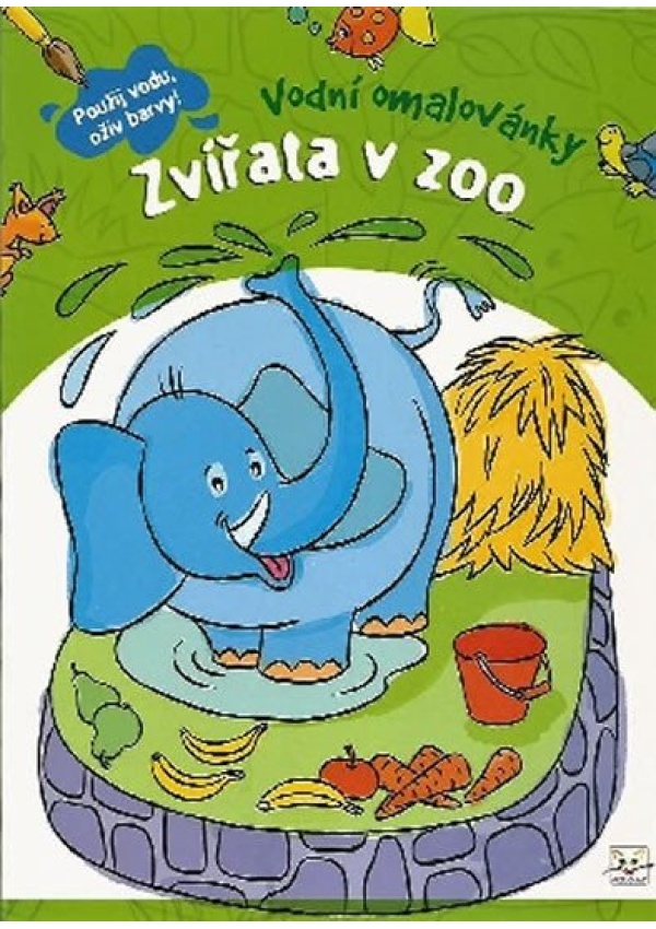 Vodní omalovánky - Zvířata v zoo