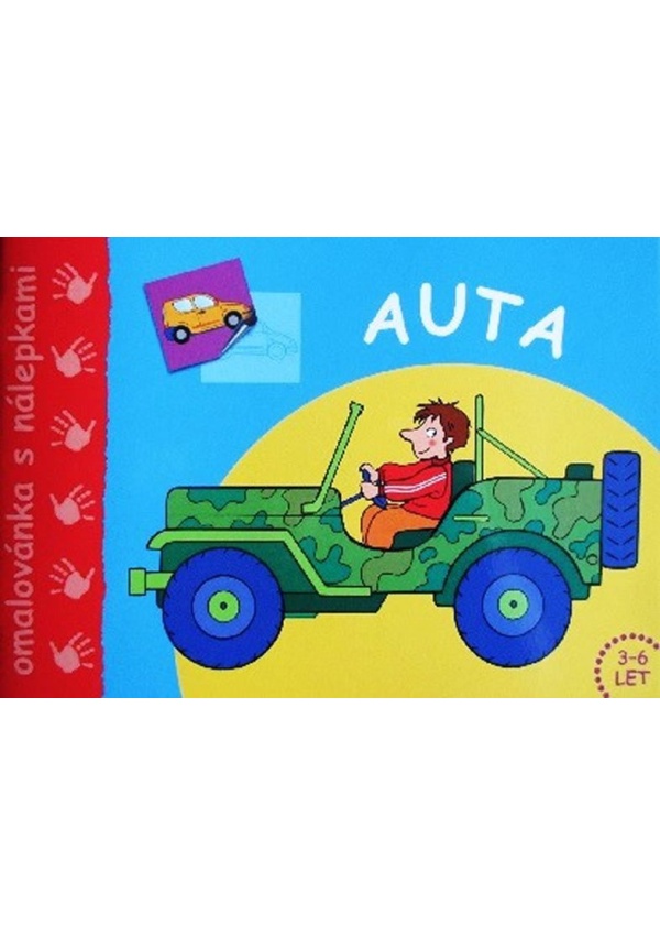 Auta - Omalovánka