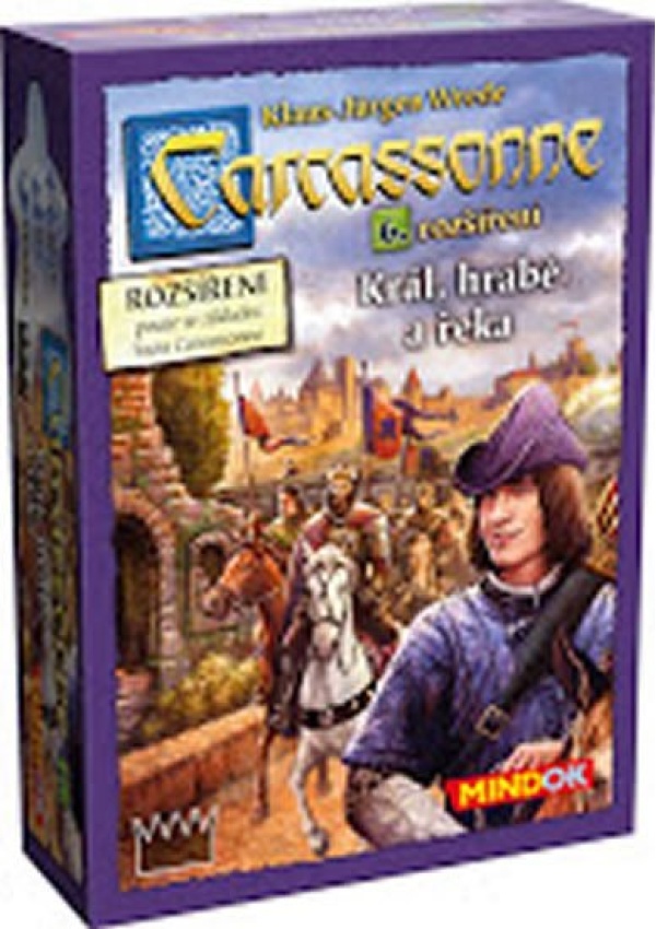 Carcassonne: Rozšíření 6: Král, hrabě a řeka MINDOK s.r.o.