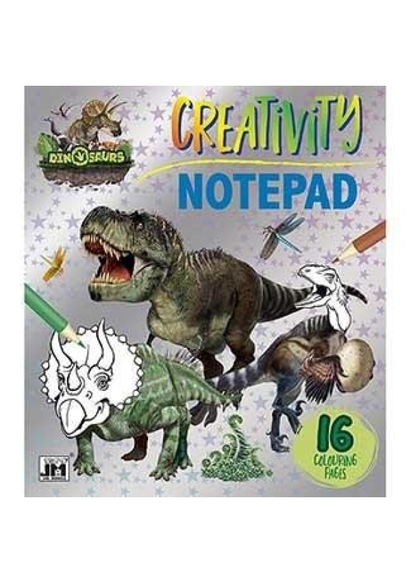 Dinosauři - Blok k vybarvení