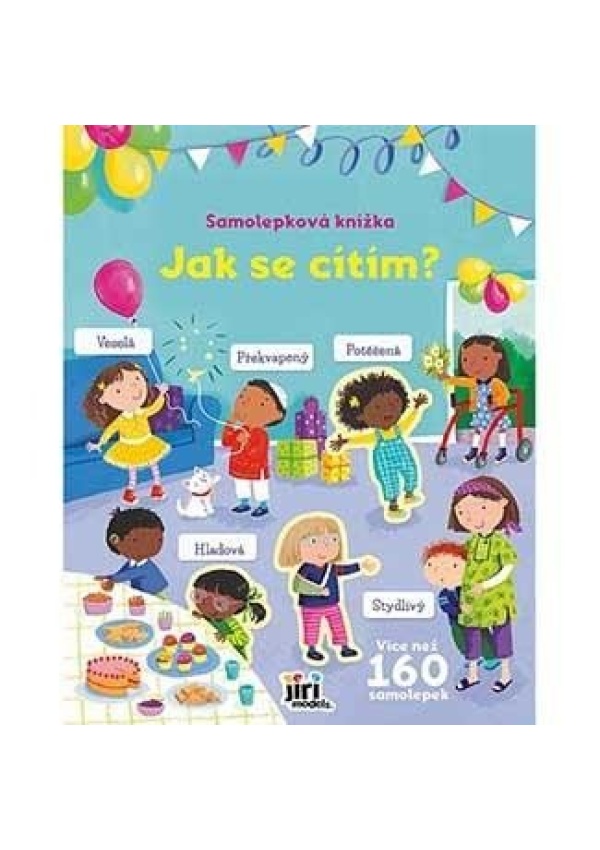 Samolepková knížka Jak se cítím JIRI MODELS a. s.