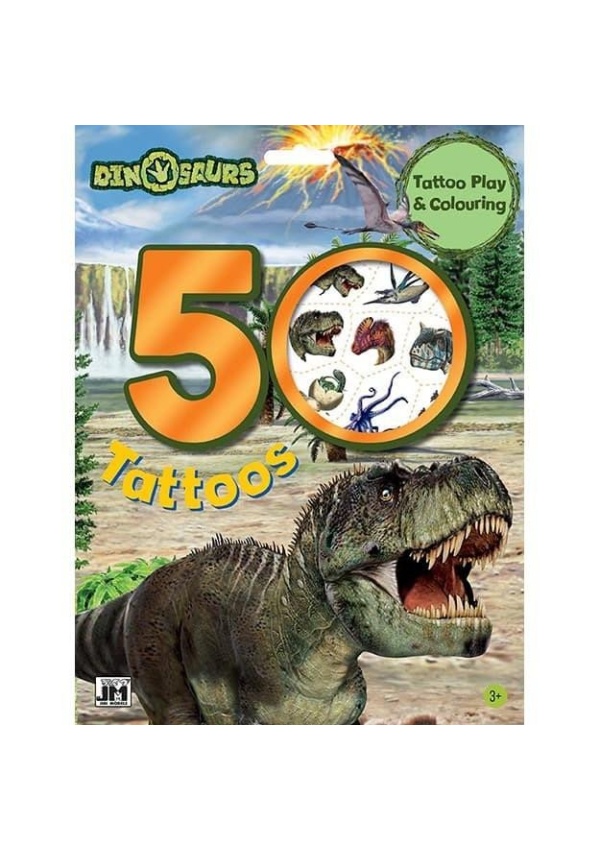 Dinosauři - Tetovací set 50+