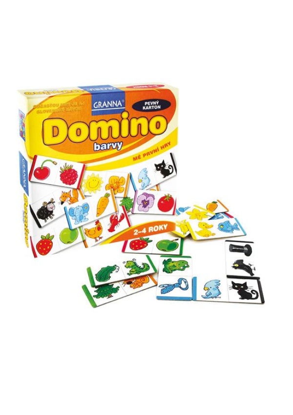 DOMINO barvy - Mé první hry 2-4 roky