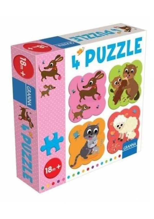 4 puzzle Jezevčík