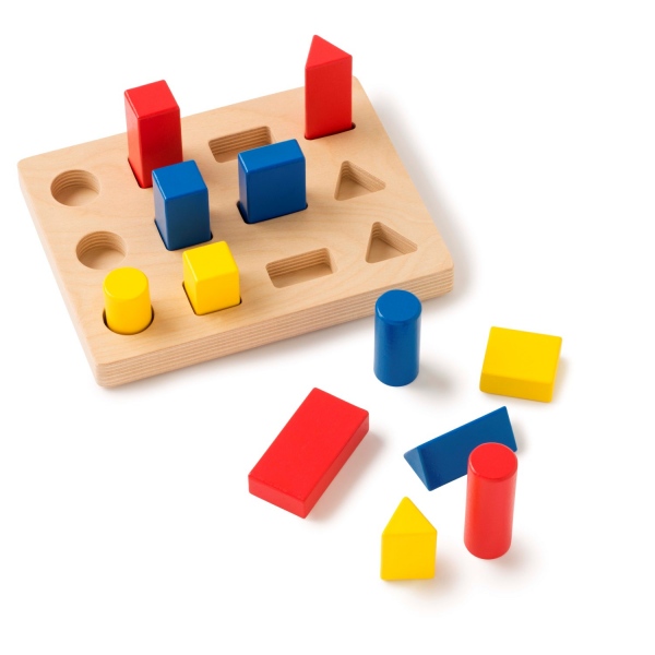 Toys for life - Třídění tvarů a velikostí Montessori