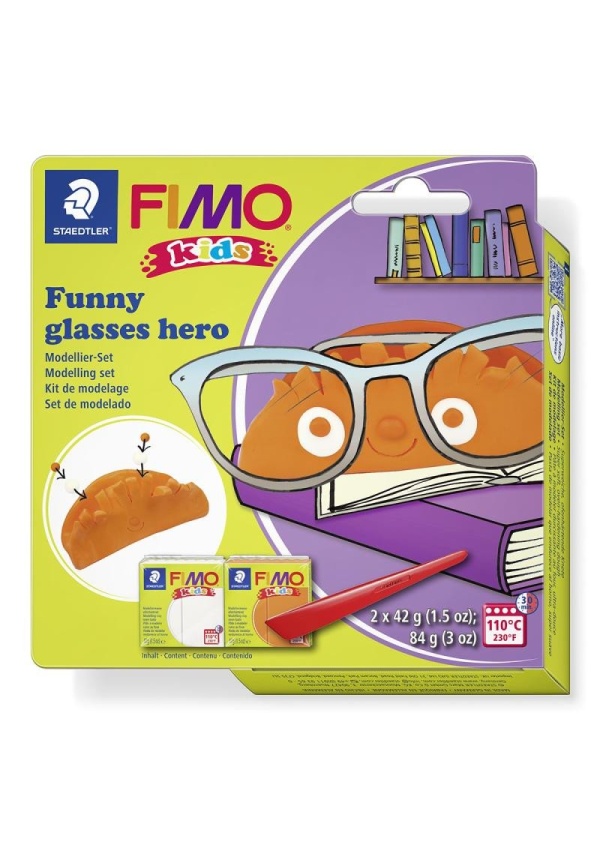 FIMO sada kids Funny - Hrdina s brýlemi Kreativní svět s.r.o.