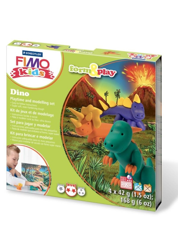 FIMO sada kids Form a Play - Dinosauři Kreativní svět s.r.o.