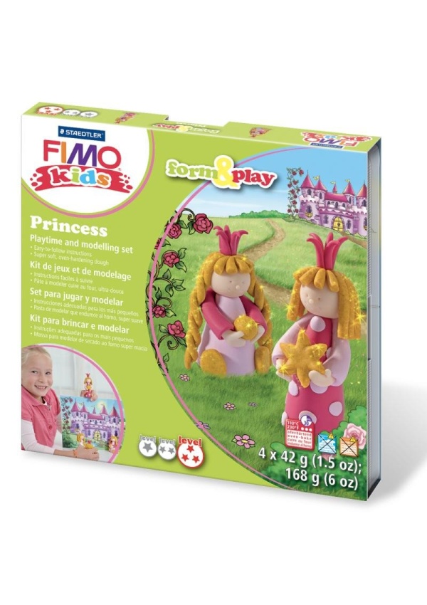 FIMO sada kids Form & Play - Princezny