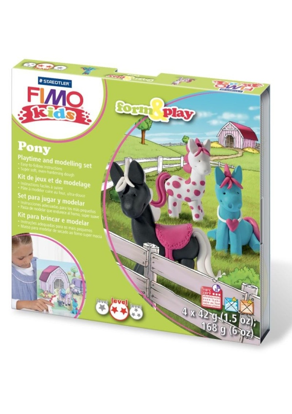 FIMO sada kids Form a Play - Poníci Kreativní svět s.r.o.