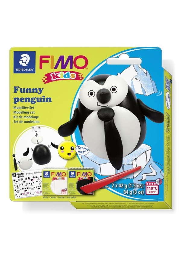 FIMO sada kids Funny - Tučňák