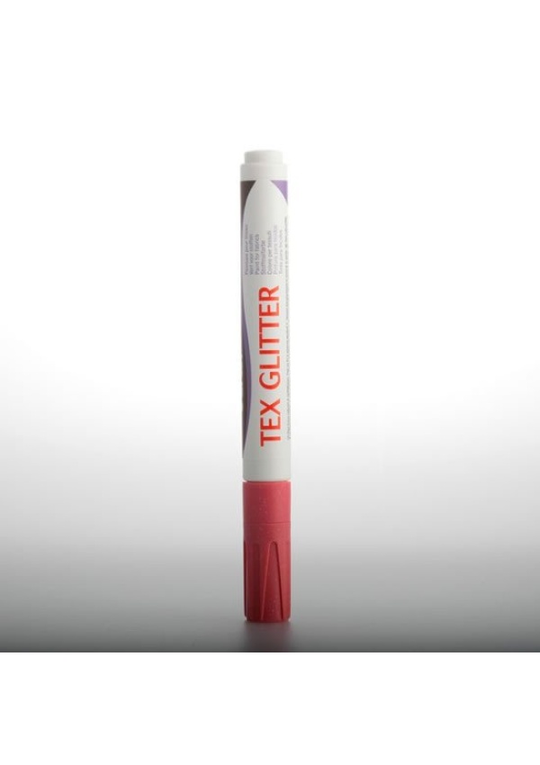 DARWI TEX GLITTER fixa na textil - Růžová 6 ml