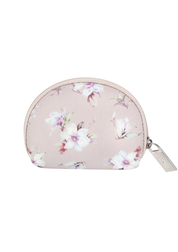 Mini peněženka - Růžová květina ALBI