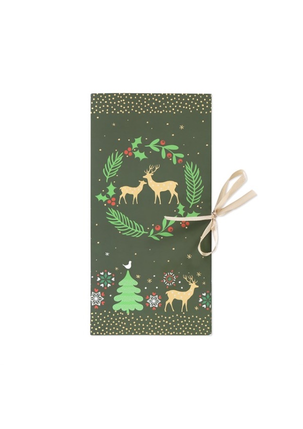 Dárková krabička - Vánoční zelená ALBI