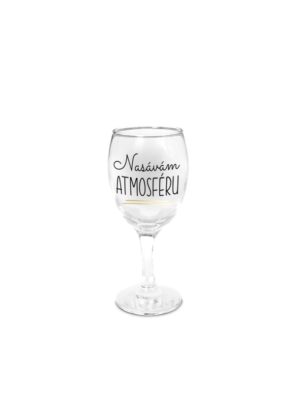 Vánoční sklenice na víno - Atmosféra ALBI