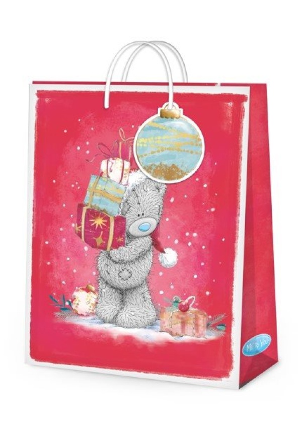 Střední vánoční dárková taška Me To You - Dárečky ALBI