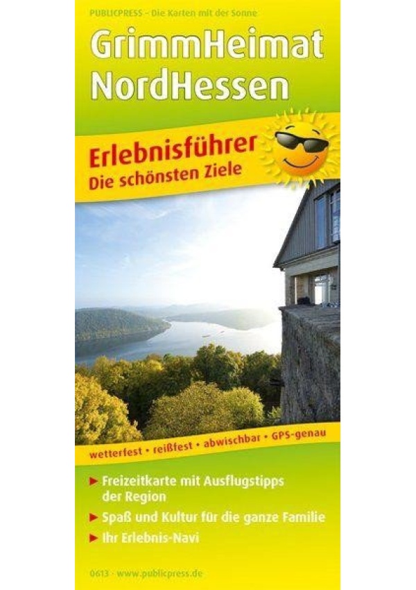 GrimmHeimat NordHessen 1:190 000 / mapa s průvodcem