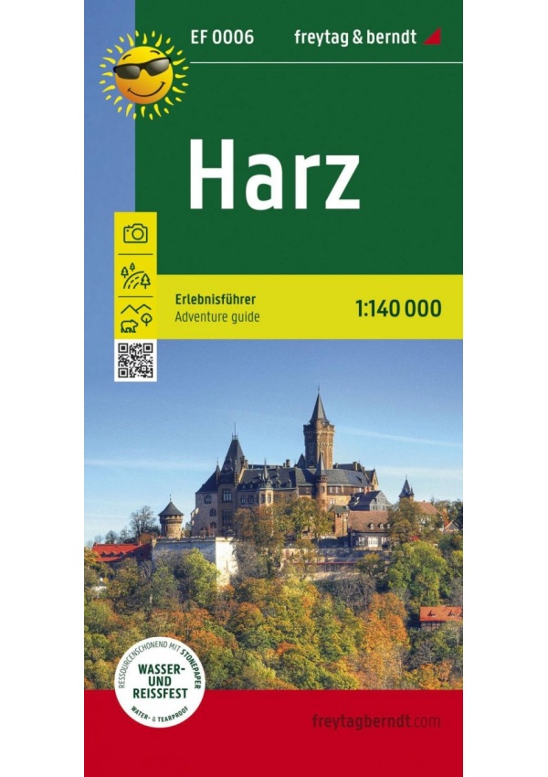 Harz 1:140 000 / mapa s průvodcem