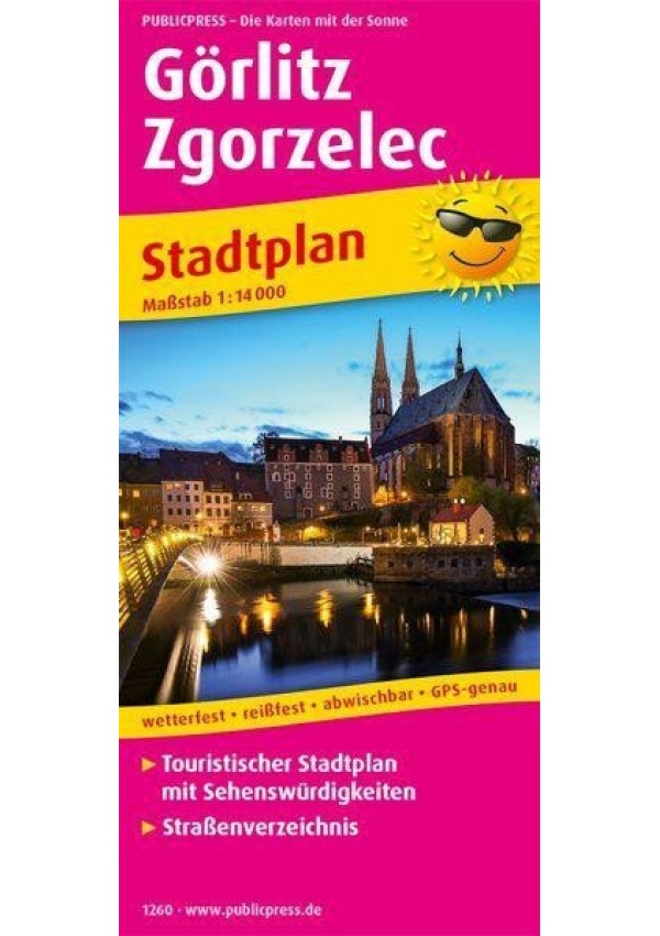 Gorlitz, Zgorzelec 1:14 000 / plán města