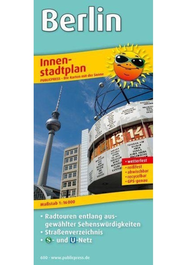 Berlín 1:16 000 / plán města