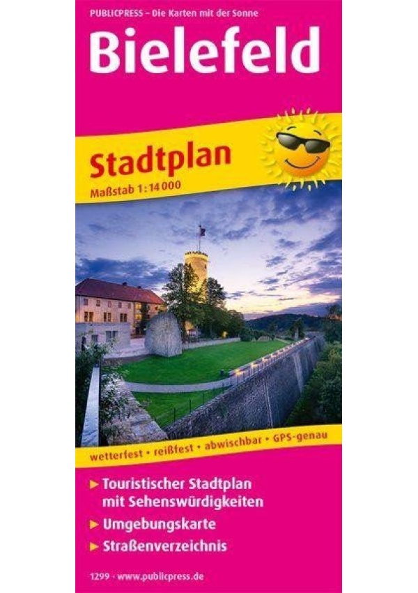 Bielefeld 1:14 000 / plán města