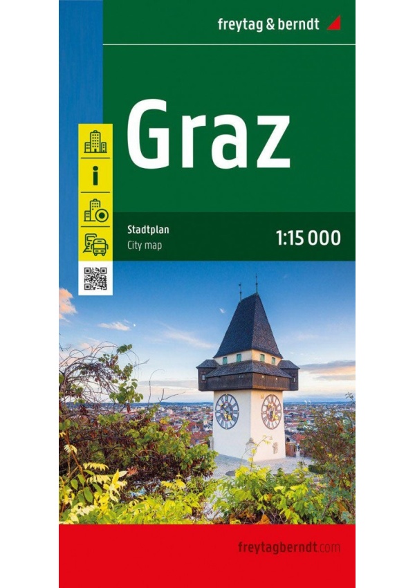 Graz 1:15 000 / plán města