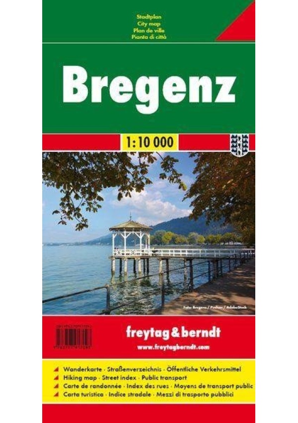 Bregenz 1:10 000 / plán města