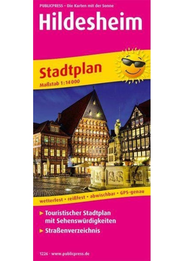 Hildesheim 1:14 000 / plán města