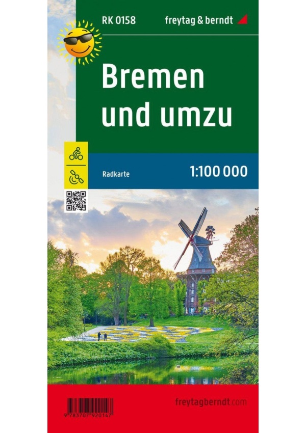 Brémy a okolí 1:100 000 / turistická a cykloturistická mapa