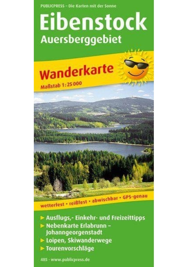 Eibenstock-Auersberg 1:25 000 / turistická mapa