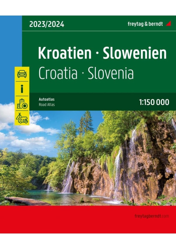 Chorvatsko-Slovinsko 1:150 000 / autoatlas FREYTAG-BERNDT, spol. s r.o.