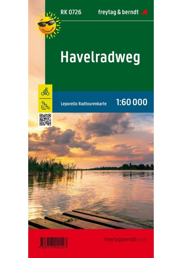 Havlova cyklostezka 1:60 000 / turistická a cykloturistická mapa