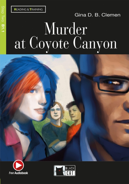 Black Cat MURDER AT COYOTE CANYON + CD ( Reading a Training Level 2) BLACK CAT - CIDEB