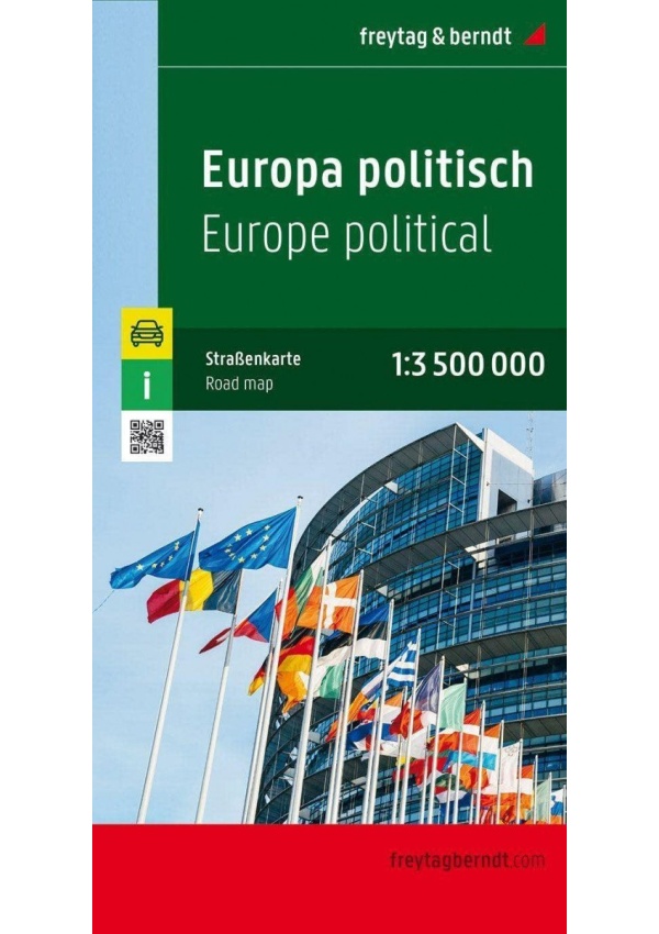 Evropa - Polítická mapa 1:3.500.000