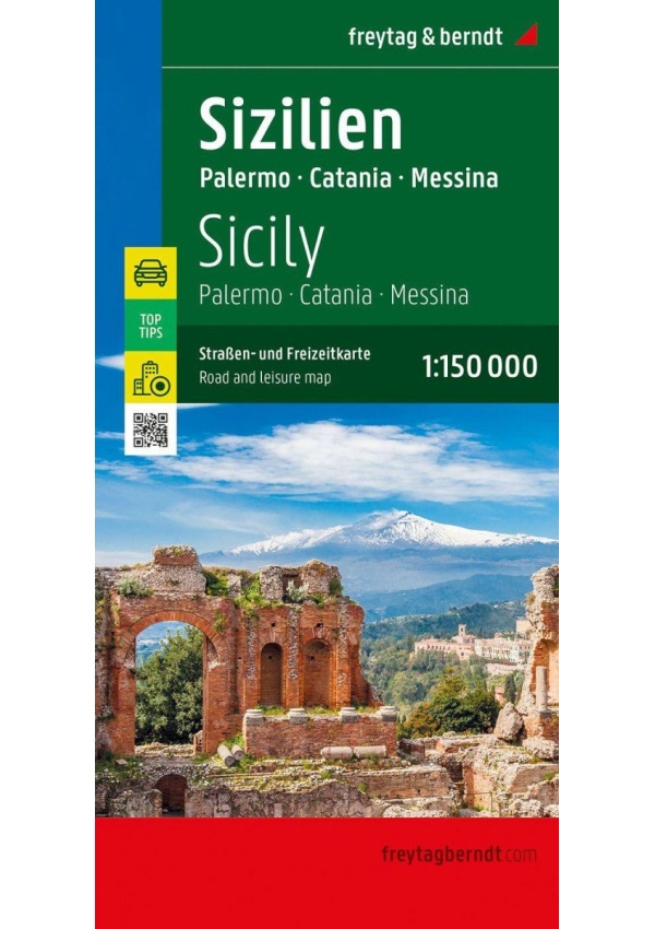 Sicílie - Palermo 1:150 000 / automapa FREYTAG-BERNDT, spol. s r.o.