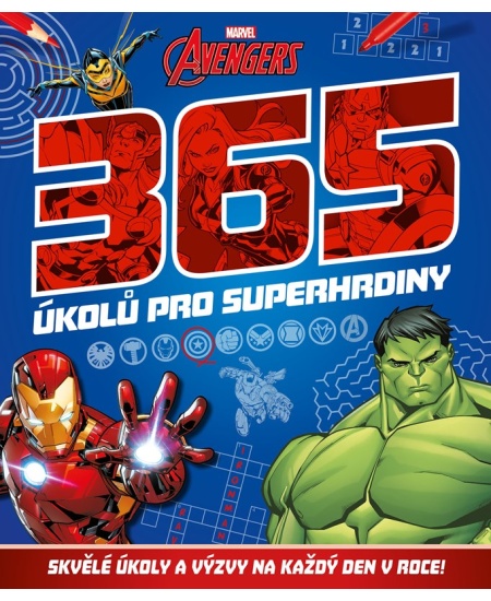 Marvel Avengers: 365 úkolů pro superhrdiny EGMONT
